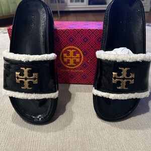 Tory Burch patent slide